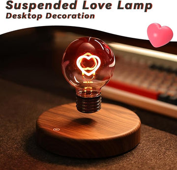 Levitating Heart LED Bulb Lamp ©